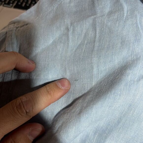 J. Crew Factory Classic linen-blend shirt - Picture 7 of 7